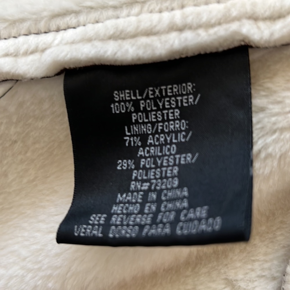 Suede zippered coat - Picture 6 of 10